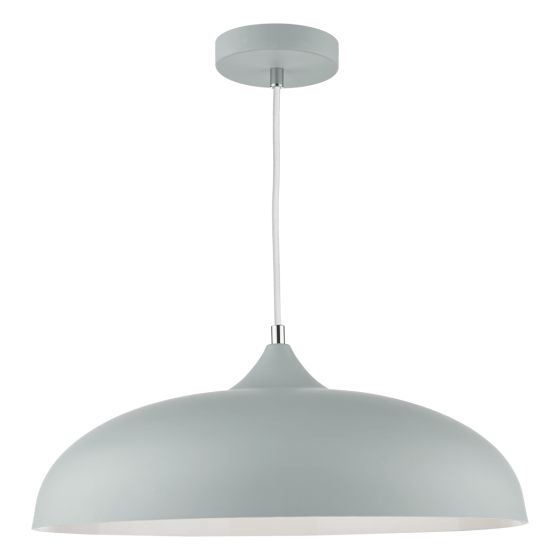 Kaelan 1 Light Pendant Soft Matt Grey    