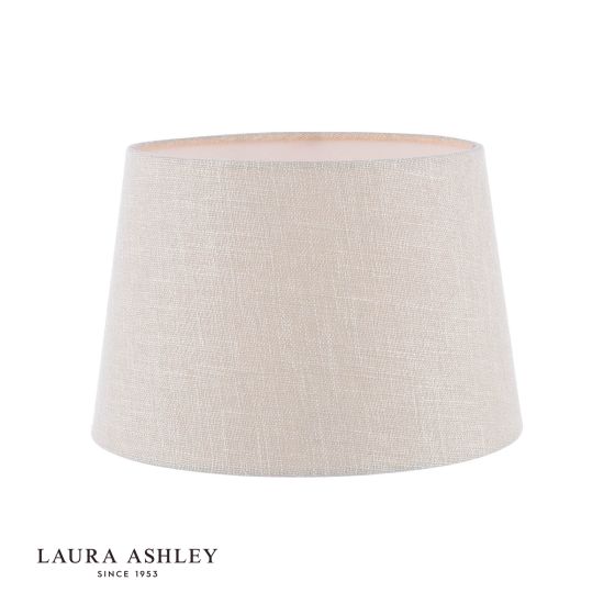 Laura Ashley Bacall Natural Linen Empire Shade 25cm/10 inch