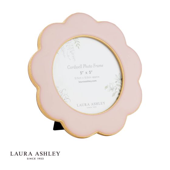 Laura Ashley Cordwell Photo Frame Pink 5" x 5"