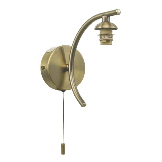 Nakita Wall Light Antique Brass Bracket Only