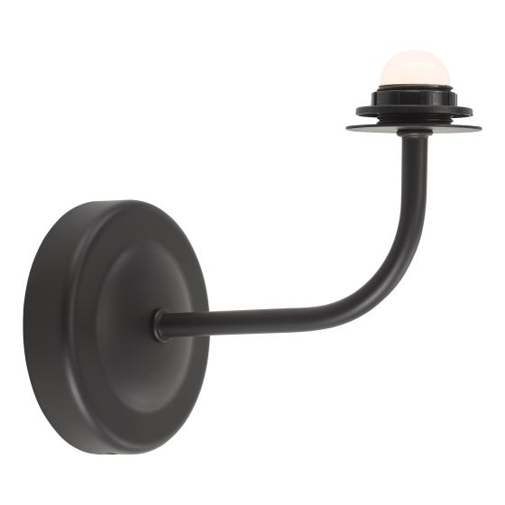 Navarro Rechargeable Wall Light Matt Black Bracket Only LED