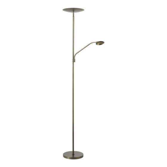 Osbert Mother & Child Floor Lamp Satin Bronze LED