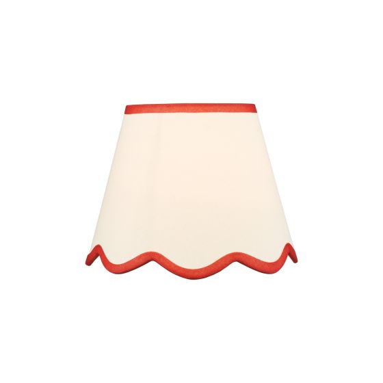 Poma Natural Linen Tapered Drum Shade 25cm