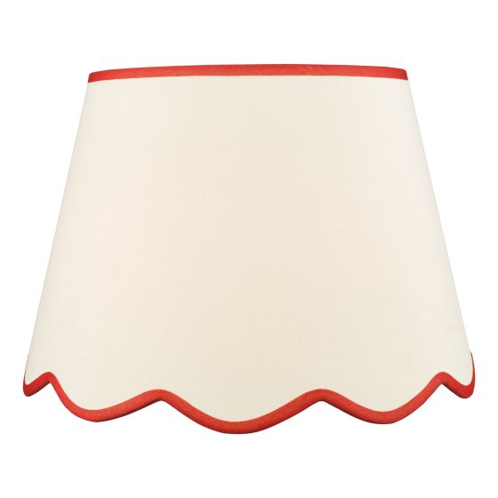 Poma Natural Linen Tapered Drum Shade 45cm