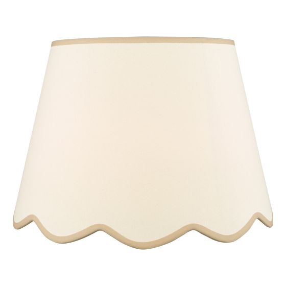 Poma Natural Linen Tapered Drum Shade 45cm