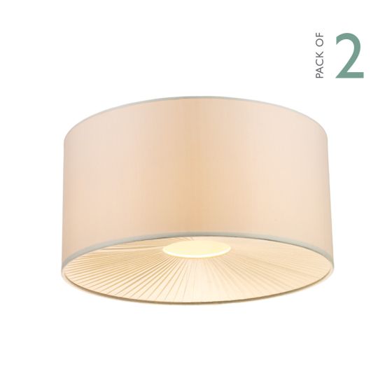 Rita Non Elec Pendant 2 Tone Cream (Multipack)