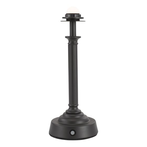 Virgil Rechargeable Table Lamp Matt Black Base Only LED