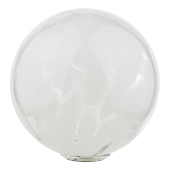 Mix & Match White Confetti Glass G9 10cm