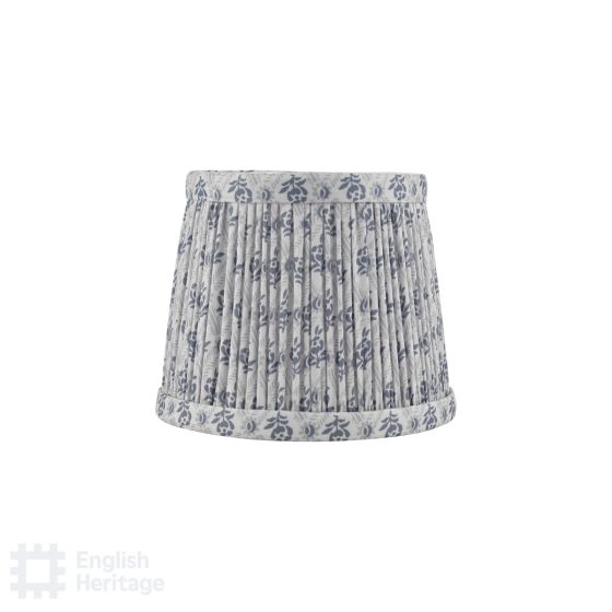 St John Street Grey Cotton Empire Shade 14cm