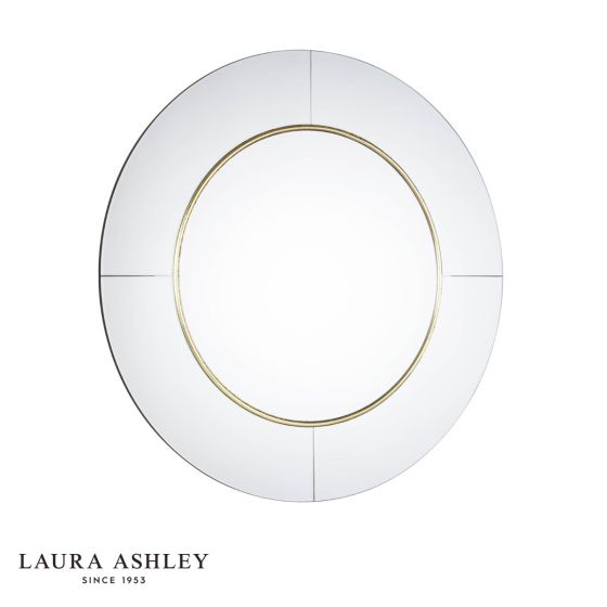 Laura Ashley Maya Round Mirror 90cm