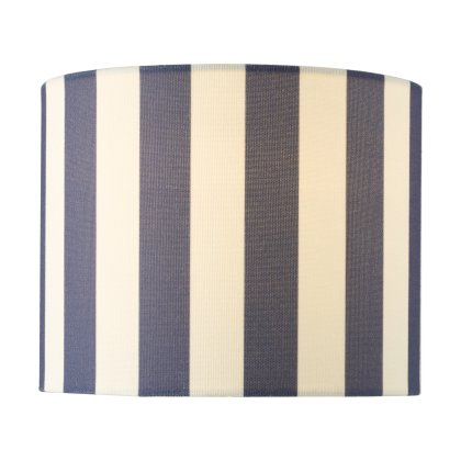 Cicada Blue Linen Drum Shade 20cm