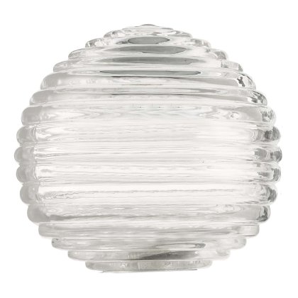 Mix & Match Ribbed Glass G9 8cm