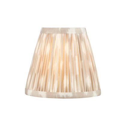 Ikat Taupe Cotton Empire Shade 15cm