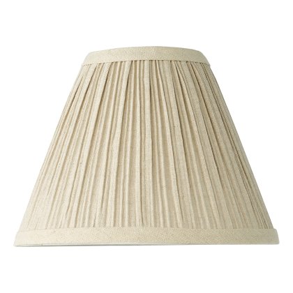 Judy Natural Linen Tapered Drum Shade 21cm