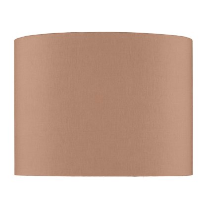 Madrid Taupe Faux Silk Drum Shade 31cm