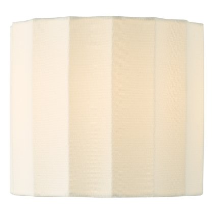 Noura Ivory Linen Drum Shade 18cm
