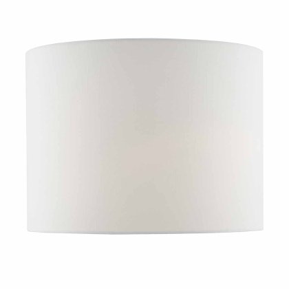 Olalla Ivory Faux Silk Drum Shade 34cm