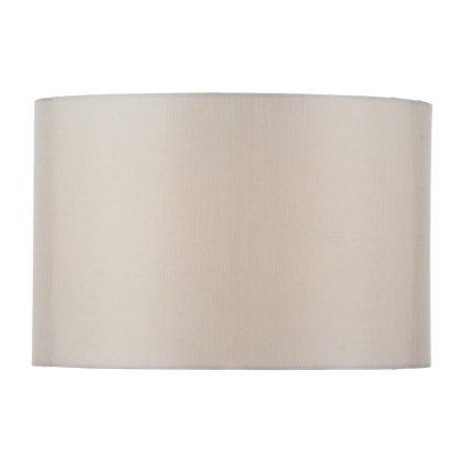 Oleana Ivory Faux Silk Drum 28cm