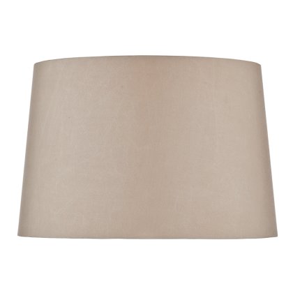Sonia Taupe Faux Silk Tapered Drum Shade 38cm