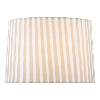 Sosa Taupe Cotton Tapered Drum Shade 22cm