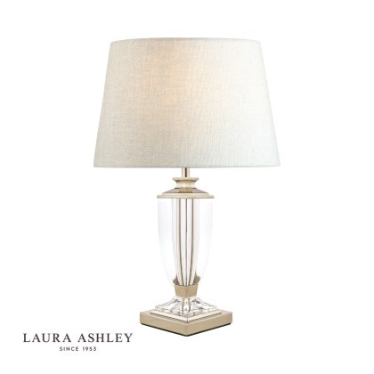 Laura Ashley Carson Medium Table Lamp, Bling Table Lamp Shades Only