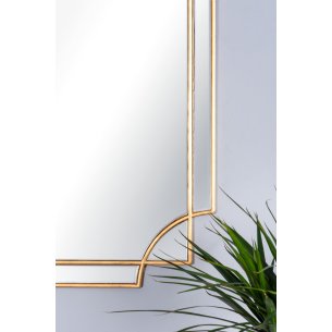 Guapo Rectangle Gold Detail Mirror 90 x 60cm