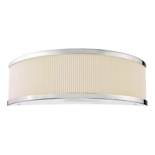 Alvaro Wall Light Polished Chrome and Ivory