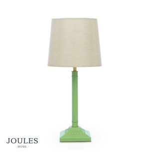 Joules Buscot Table Lamp Matt Green With Shade