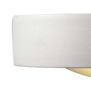 Catalan Wall Washer White Ceramic