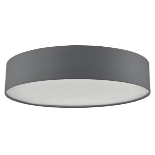 Cierro 6 Light Flush Grey 80cm