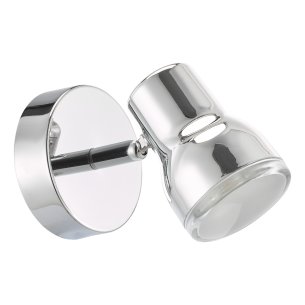 Clint Bathroom Wall Spotlight Polished Chrome IP44
