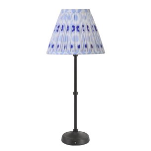 Dahl Rechargeable Table Lamp Matt Black With Shade LED