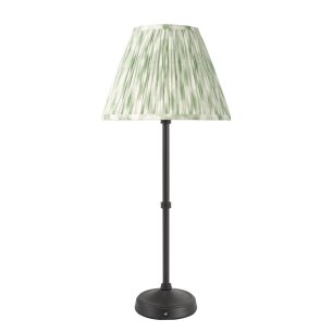 Dahl Rechargeable Table Lamp Matt Black With Shade LED