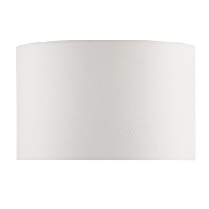 Desirus Ivory Linen Drum Shade 32cm
