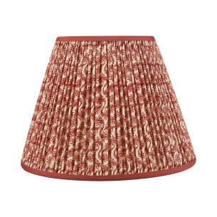 Esther Red Cotton Empire Shade 35cm