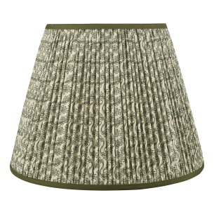 Esther Green Cotton Empire Shade 40cm