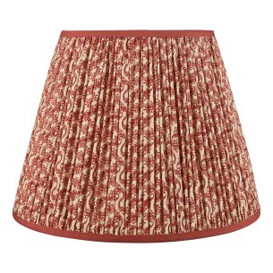 Esther Red Cotton Empire Shade 40cm