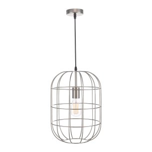 Eudora Pendant Satin Nickel