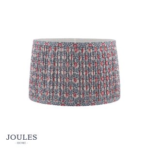 Joules Folly Multi Coloured Cotton Tapered Drum Shade 30cm