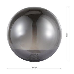 Mix & Match Smoked Glass G9 15cm