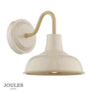 Joules Hatfield Wall Light Gloss Taupe