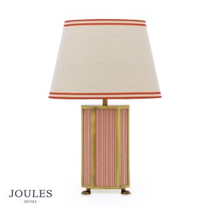 Joules Helmingham Table Lamp Matt Antique Brass With Shade