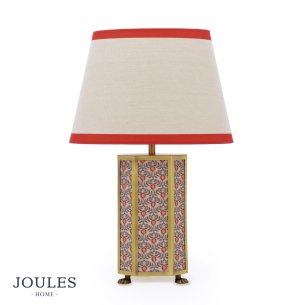 Joules Helmingham Table Lamp Matt Antique Brass With Shade