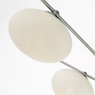 Jasper 5 Light Semi Flush Satin Nickel