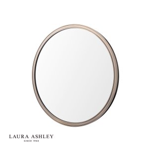 Laura Ashley Harrington Mirror Antique Brass 60cm