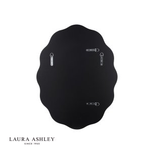 Laura Ashley Medora Oval Mirror Matt Gold 71 X 55cm