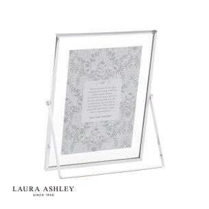 Moira Photo Frame Polished Silver and Glass 5
