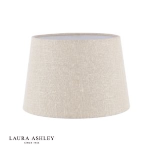 Laura Ashley Bacall Natural Linen Empire Shade 25cm/10 inch