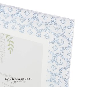 Laura Ashley Norton Photo Frame Blue 5