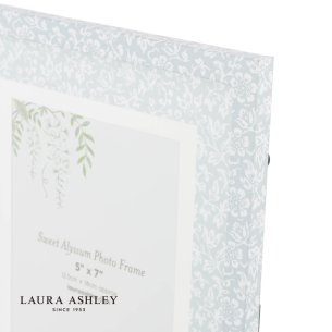 Laura Ashley Sweet Alyssum Photo Frame Blue 5